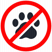 No Pets allowed in the backpacking campsites